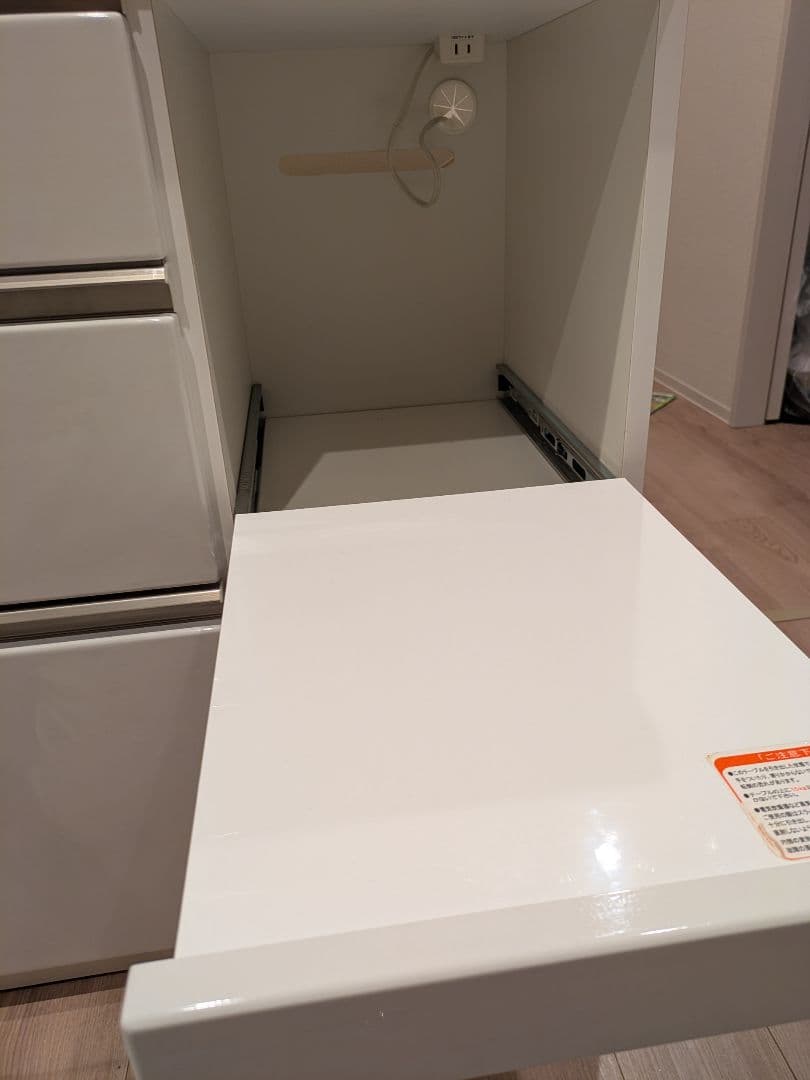 NITORI　アルミナ　キッチンカウンター幅100cm