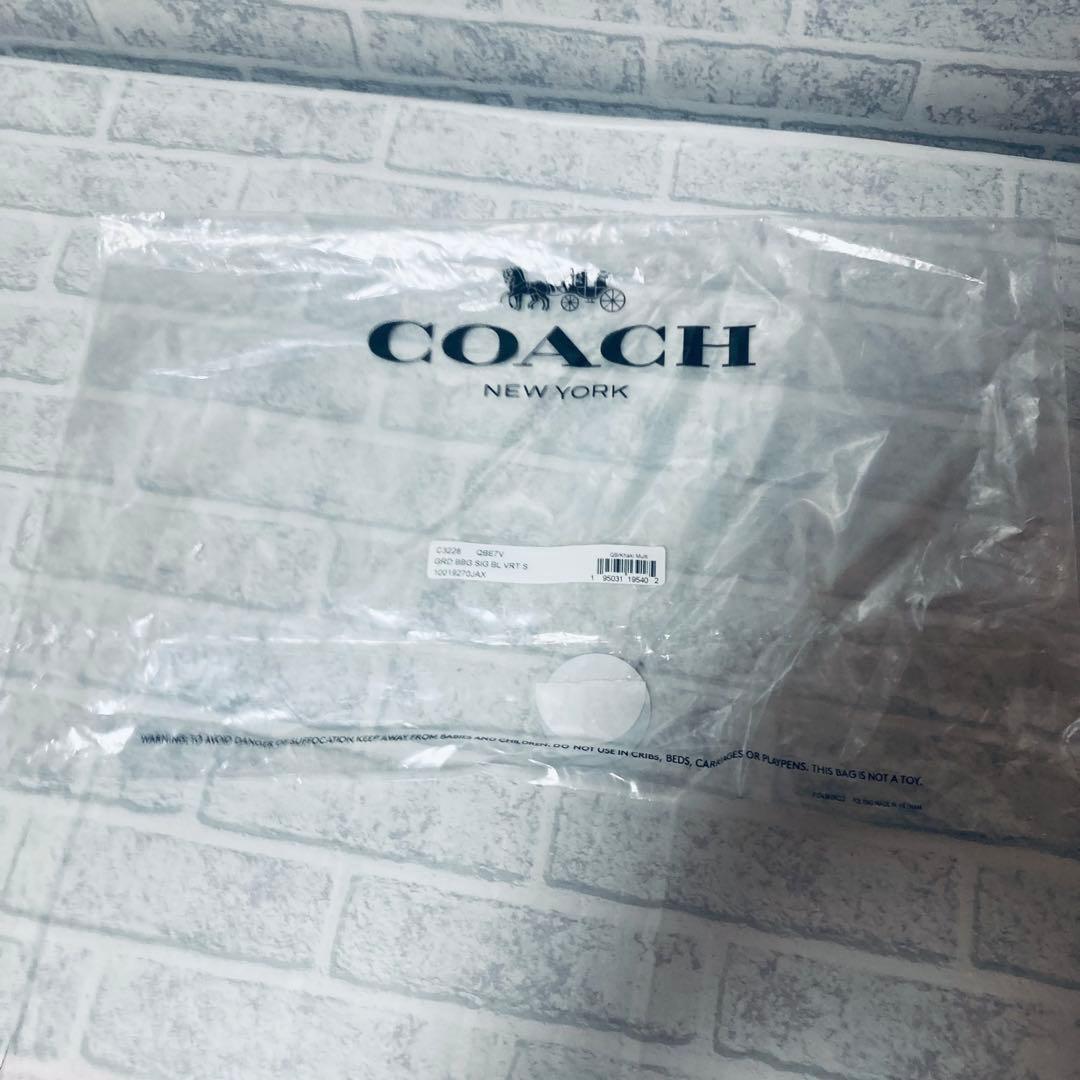 【未使用】COACH ウエストポーチ ボディバッグ シグネチャー c3228