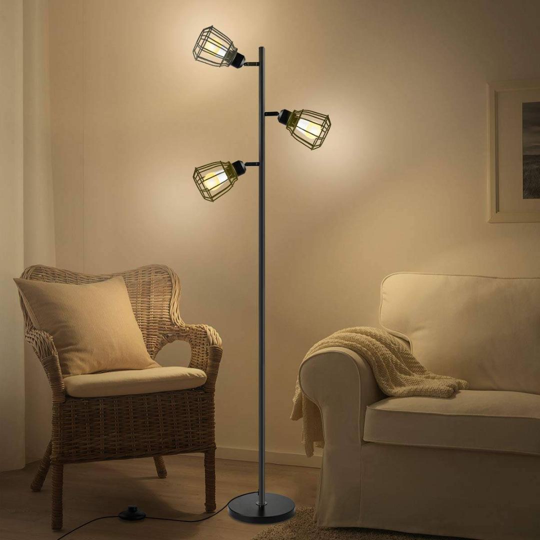 調光調色 北欧スタイル 180度回転スタンドライト 間接照明