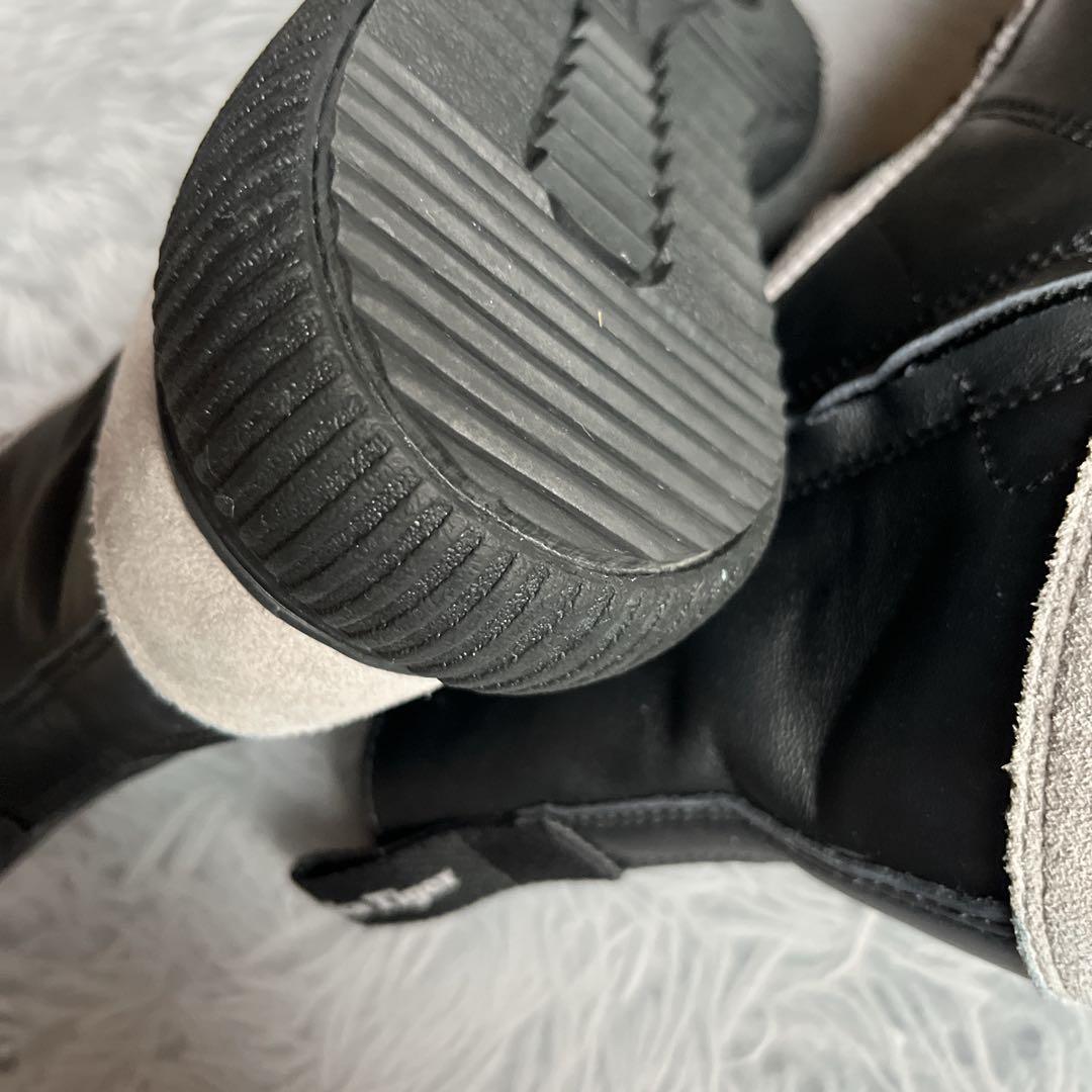 オニツカタイガー デレシティ ブーツ 22.5 黒 シューズ 厚底 靴 防寒