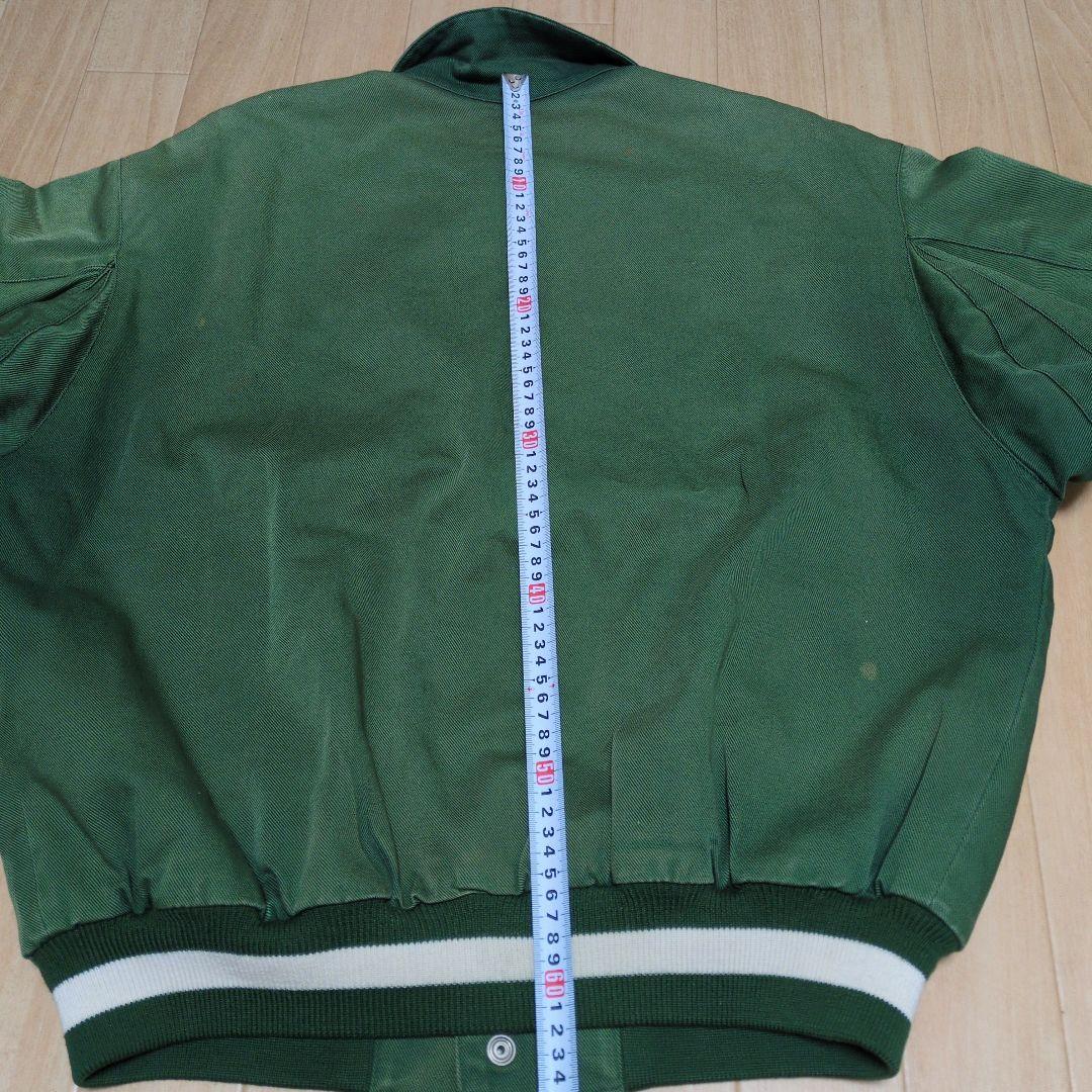 けいと　80s〜 VAN ジャケット スタジャン サンフェード グリーン