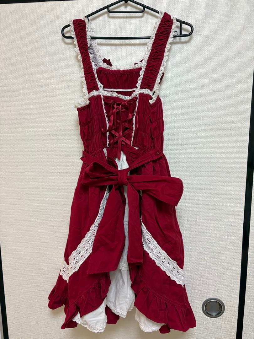 ベイビーザスターズシャインブライト シャーリングプリンセスジャンパースカート