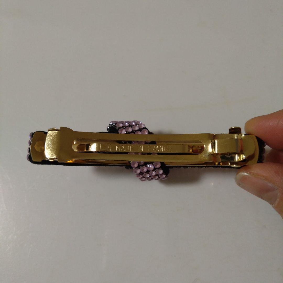 acca アマレッティ　バレッタ　ラベンダーディライト　8cm金具 限定