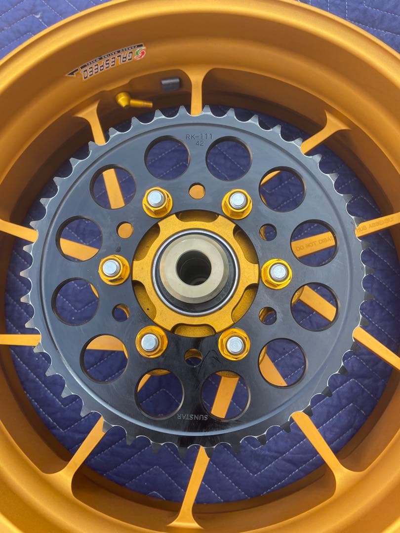 z900rs ゲイルスピード　typeR ゴールドアルマイト