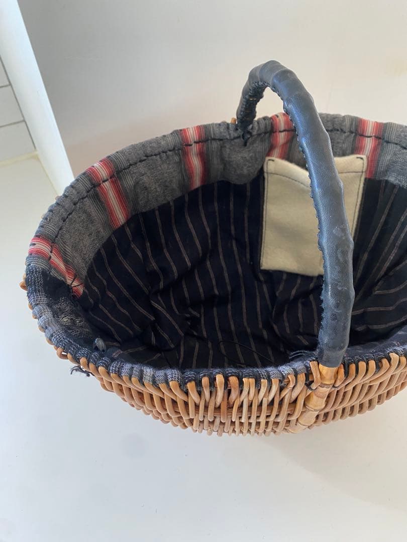 【期間限定価格】ebagos エバゴス　紅藤バスケット