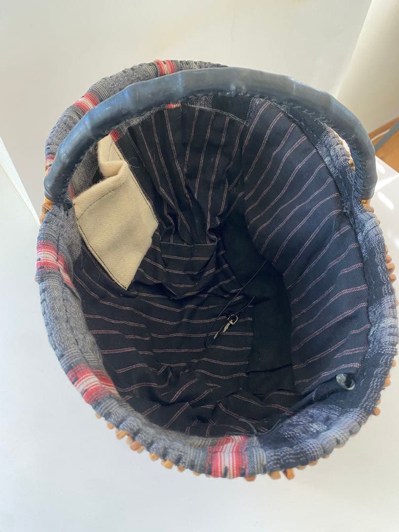 【期間限定価格】ebagos エバゴス　紅藤バスケット