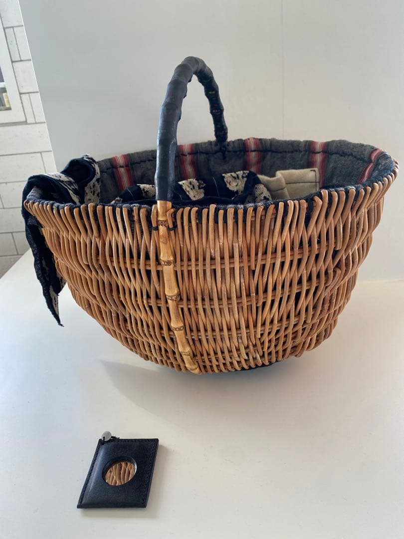 【期間限定価格】ebagos エバゴス　紅藤バスケット