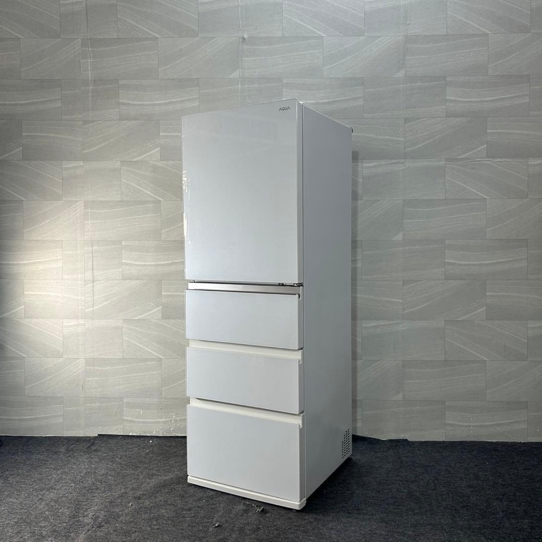 AQUA 大容量 冷蔵庫 368L 4ドア 右開き 2021年 d4046
