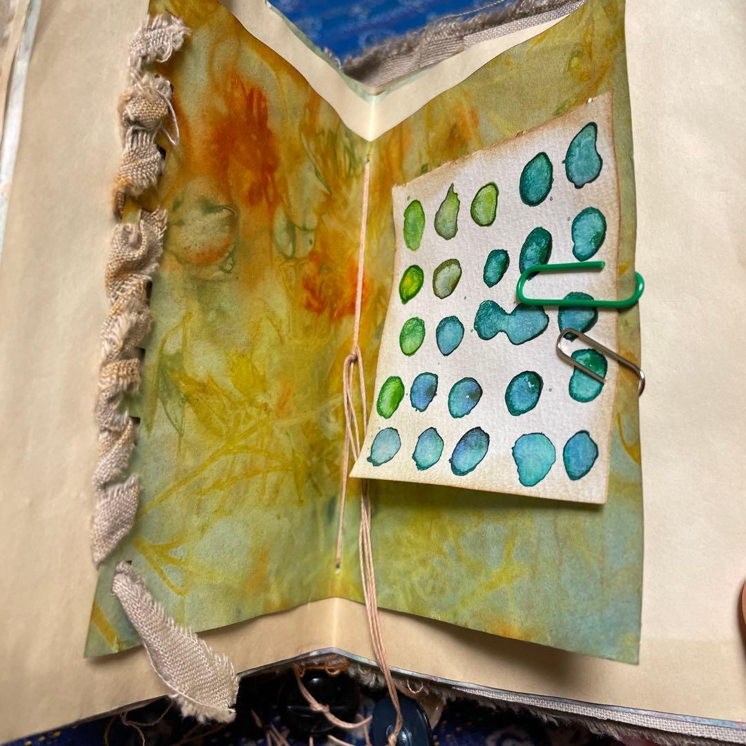 庭の本棚　 「襤褸の本12〜路地裏の本〜」 アートブック　ジャンクジャーナル