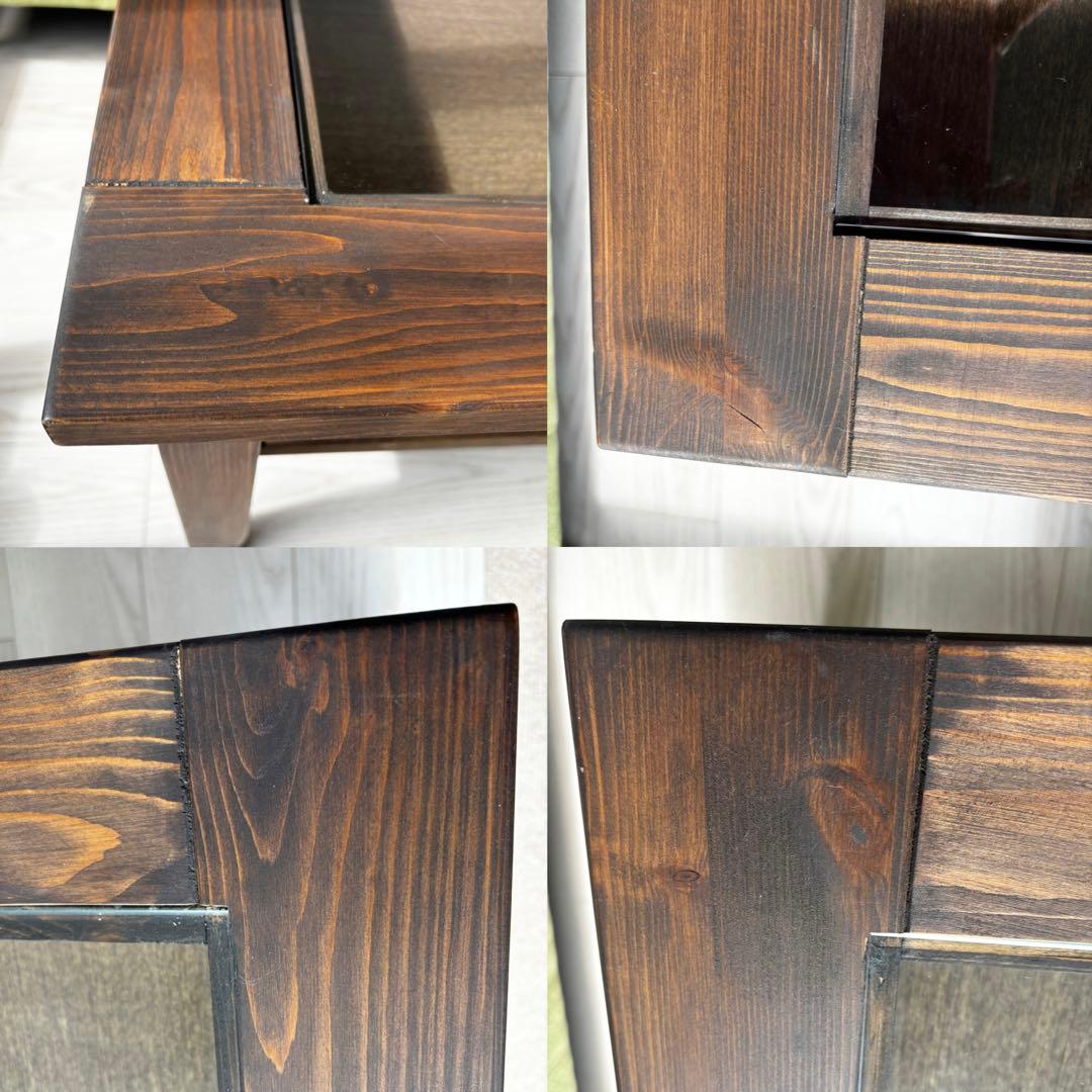 再々お値下げ 美品 木製 ローテーブル カフェテーブル リビングテーブル