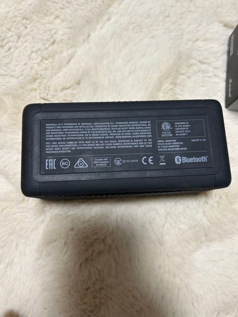 Marshall Emberton マーシャル　スピーカー