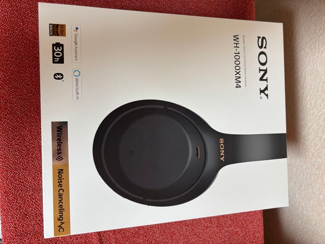 SONY WH-1000XM4 ブラック ソニー ワイヤレスヘッドホン 美品