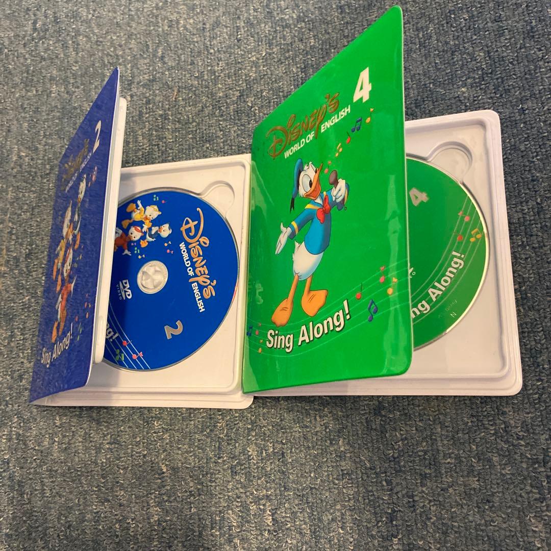 【正規品】欠品＊訳ありディズニー英語システム　シングアロング！DVDとCDと本