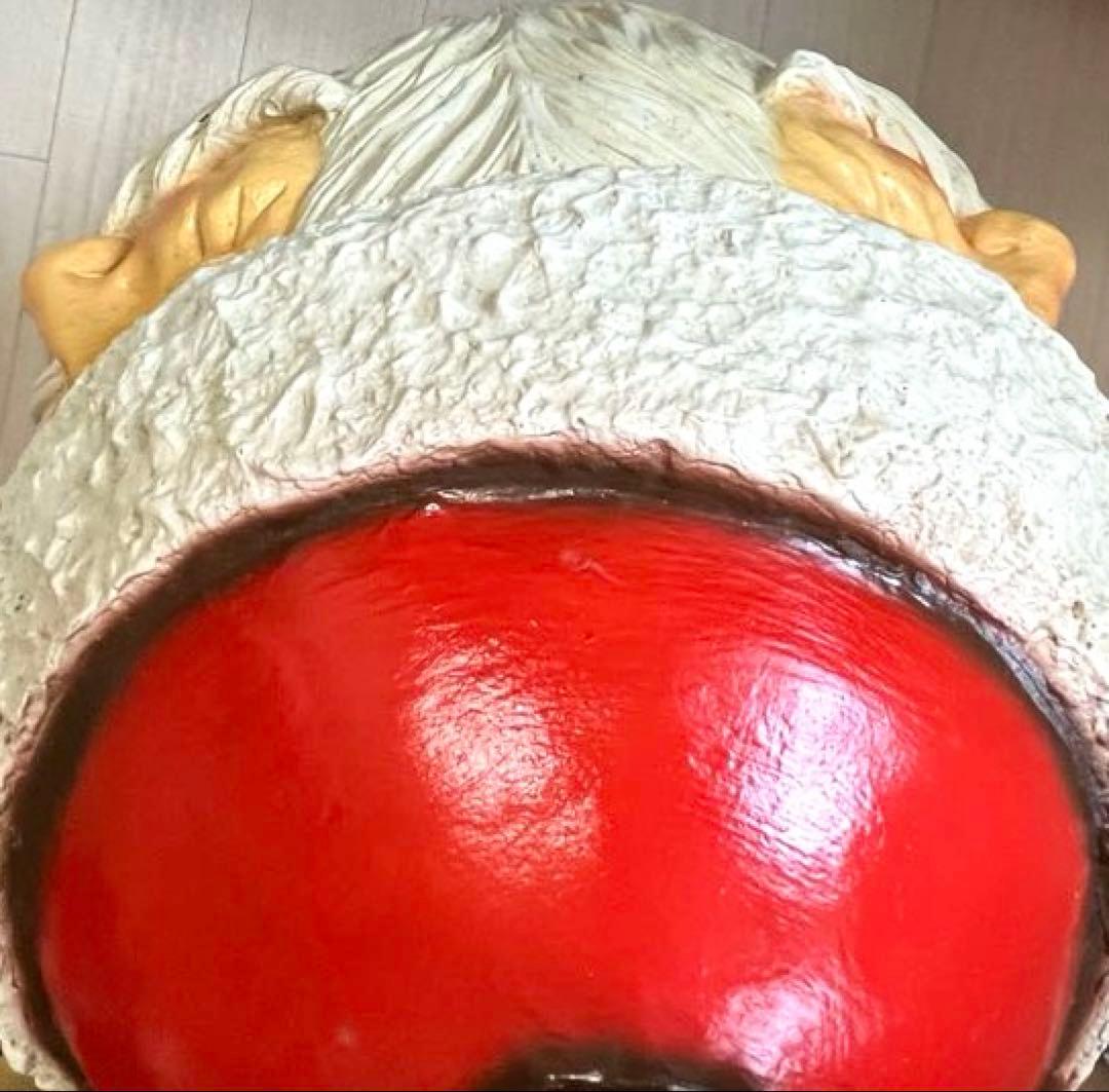 〈クリスマス〉3つの顔のサンタクロース置物　フィリピン　クリスマス　置物　珍品