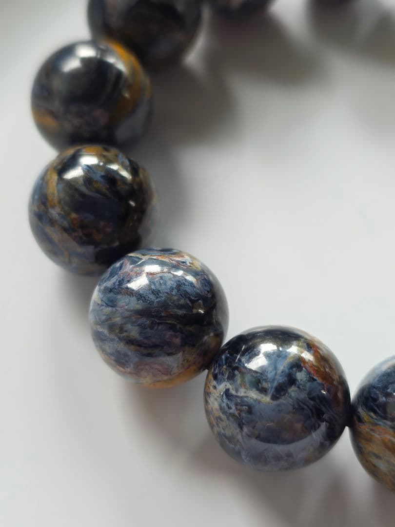 15.5mm　大玉✨　希少　ブルーピーターサイト　ブルーピーターサイトシリカ