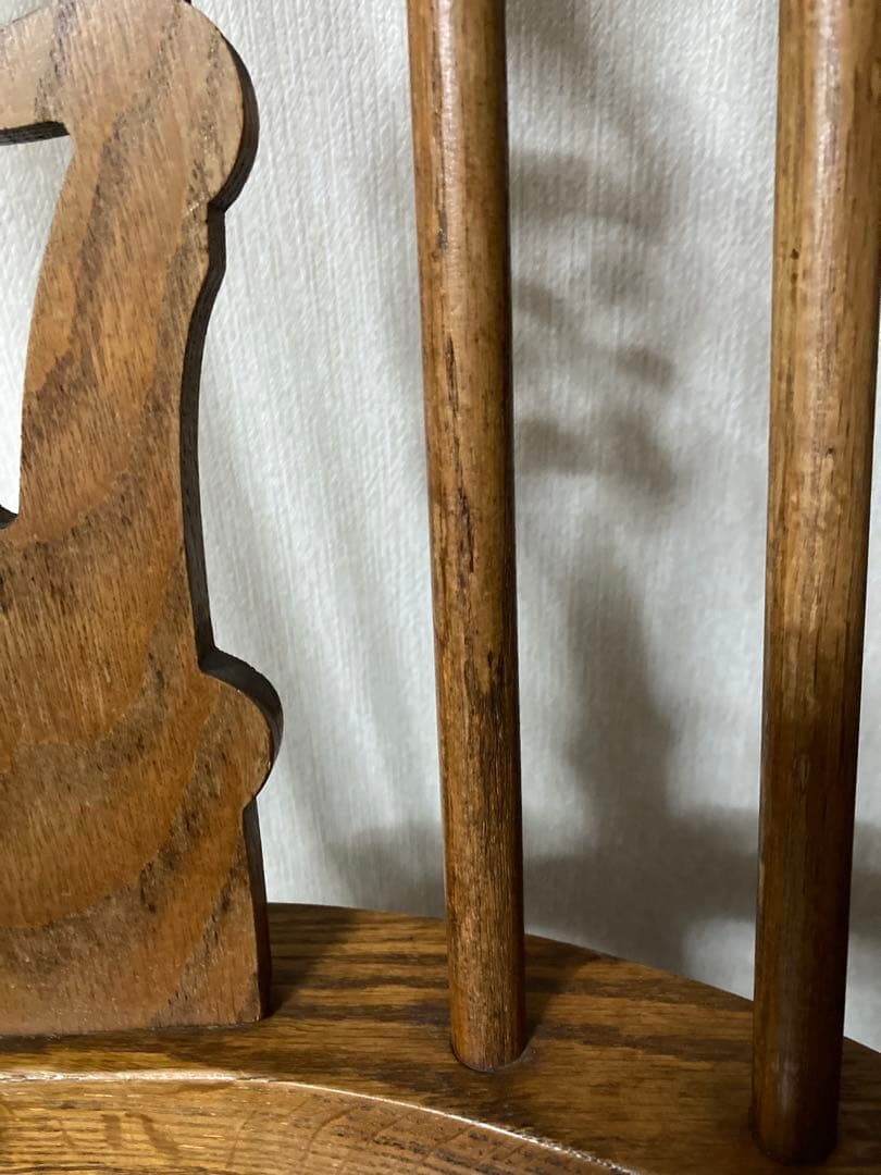 新春セール♪三越家具ブルージュ ロッキングチェア ホイールバック英国アンティーク