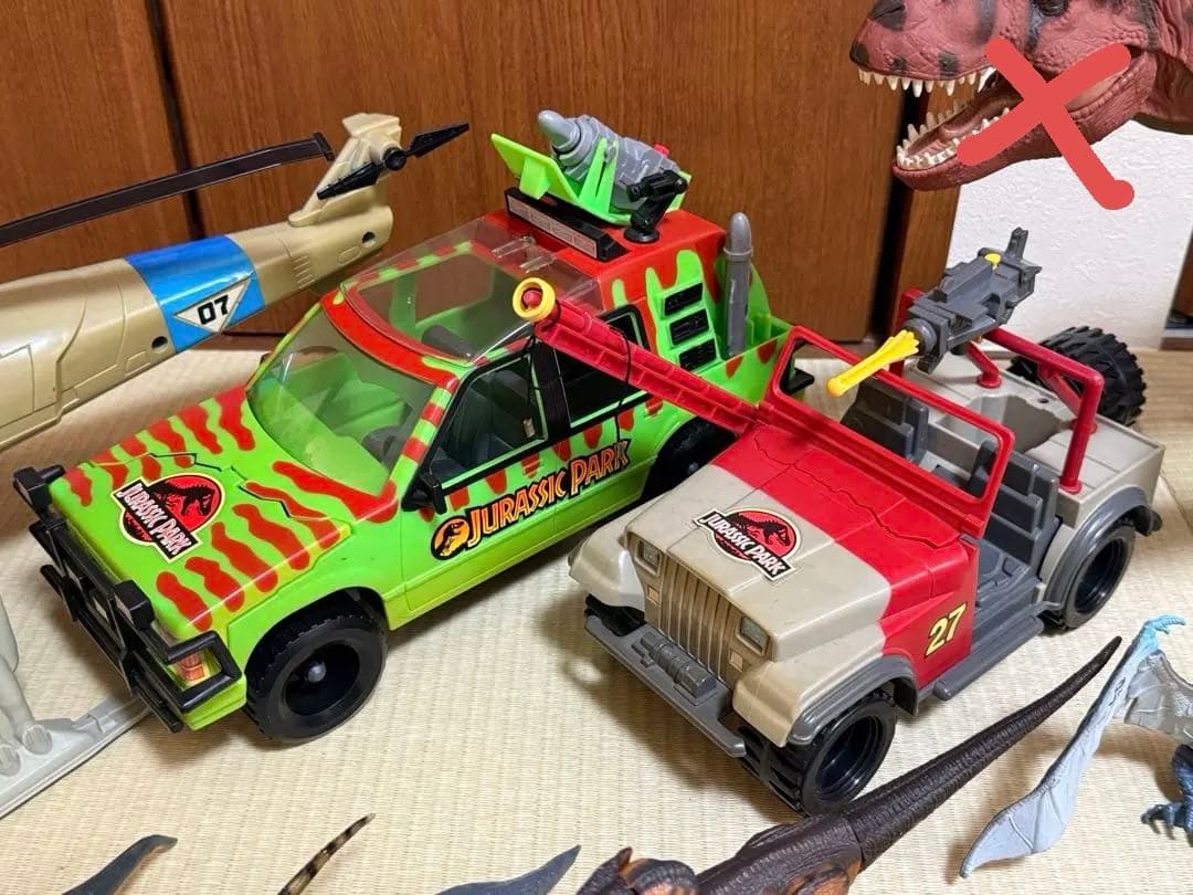 【激レア‼︎】ジュラシック・パーク フィギュア＆恐竜まとめセット（93年当時モノ）