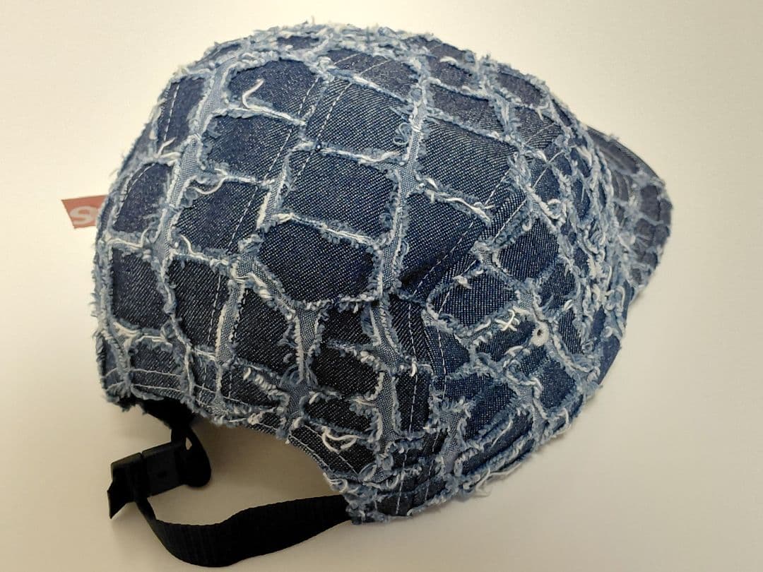 極美品　Supreme　Croc　Denim　Camp　Cap　\"Indigo\"