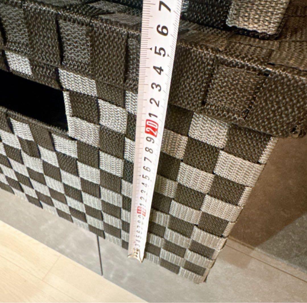 Francfranc 補強線入り　収納ボックス