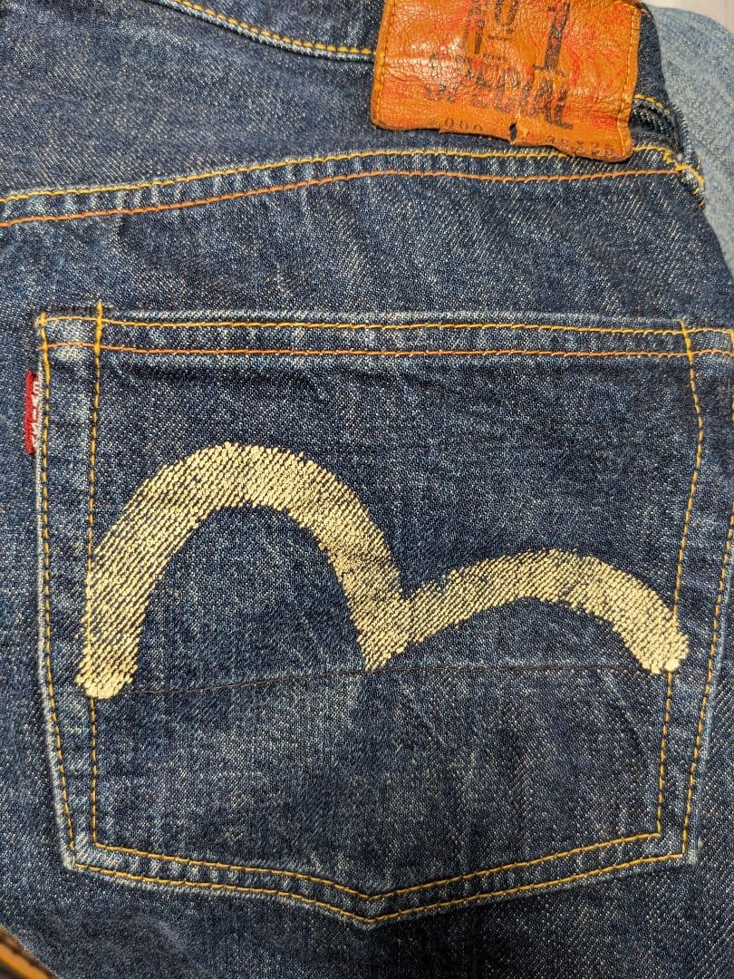 美品　EVISU　エビスジーンズ　No1 スペシャル　赤耳