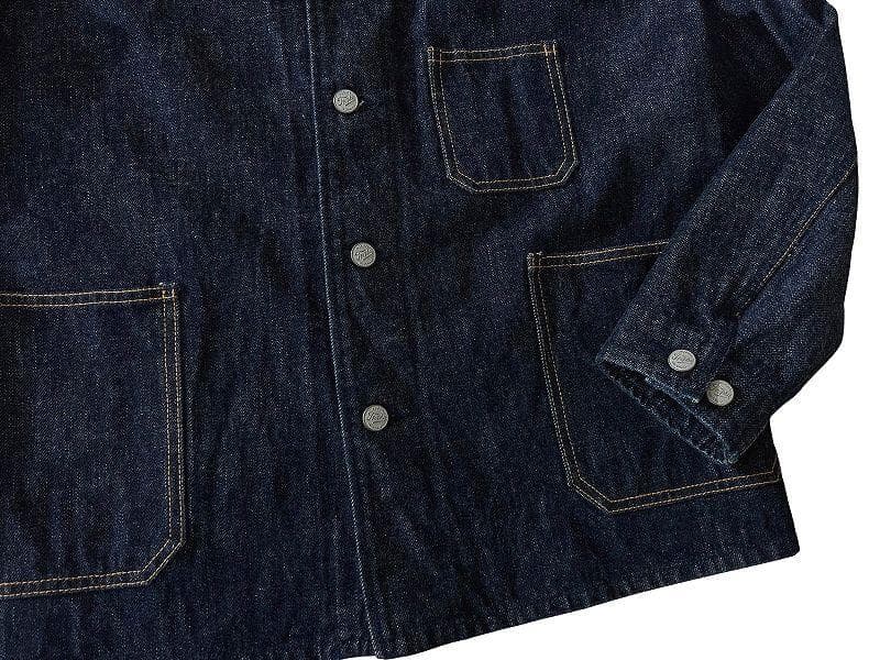 専用　トロフィークロージング 2504 3ポケット デニム カバーオール 濃紺