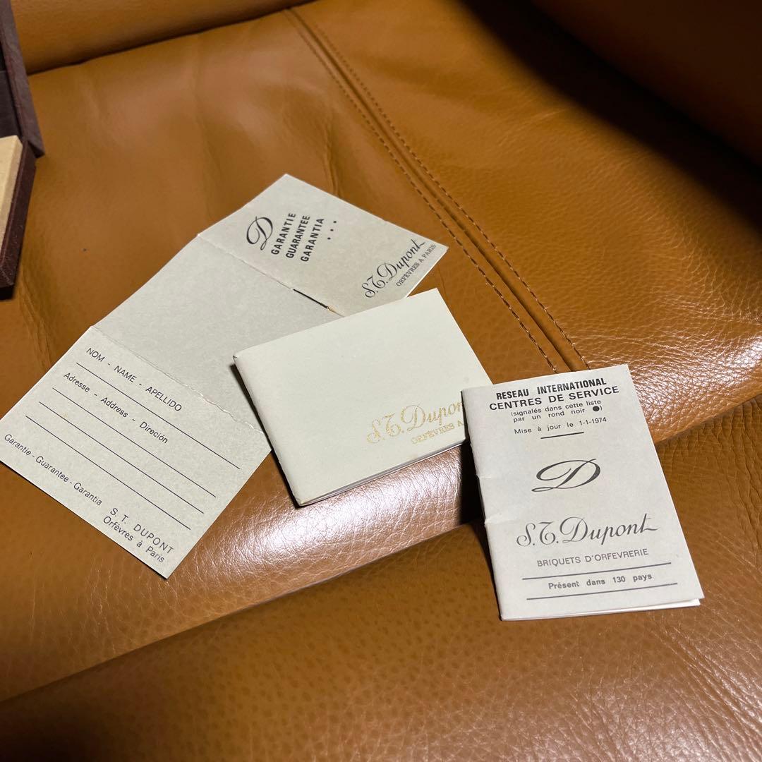 デュポンライン／ショートガスライター美品！