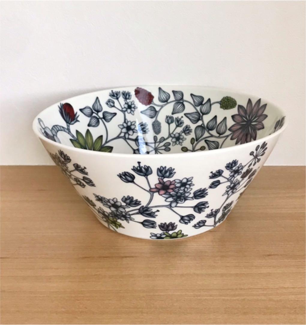 【廃盤】ARABIA Runo/ ルノ サマーレイ 27cm特大ボウル②