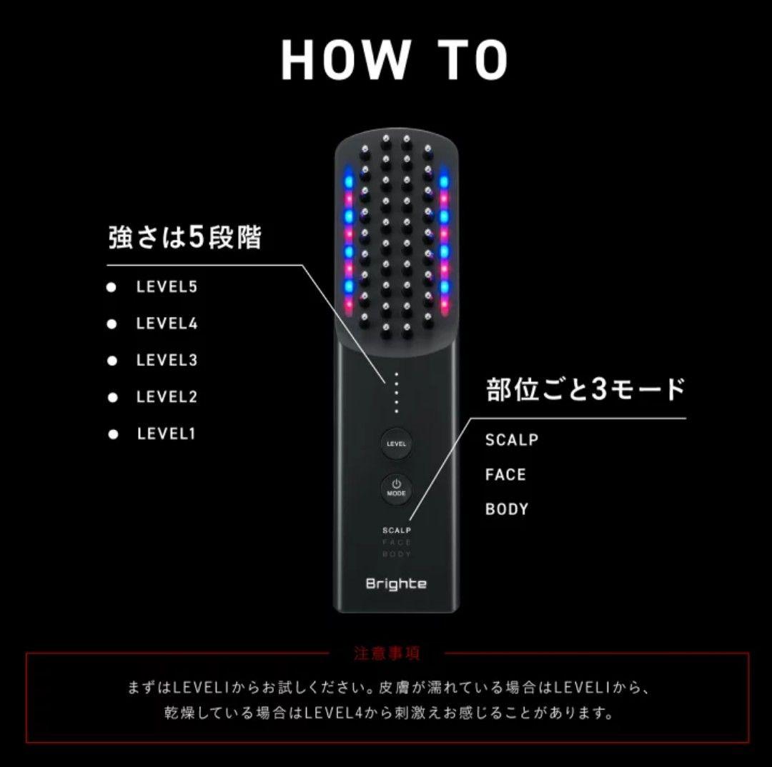 使用2回ブライト/Brighte ELEKI BRUSH＋ BRT-FSB180