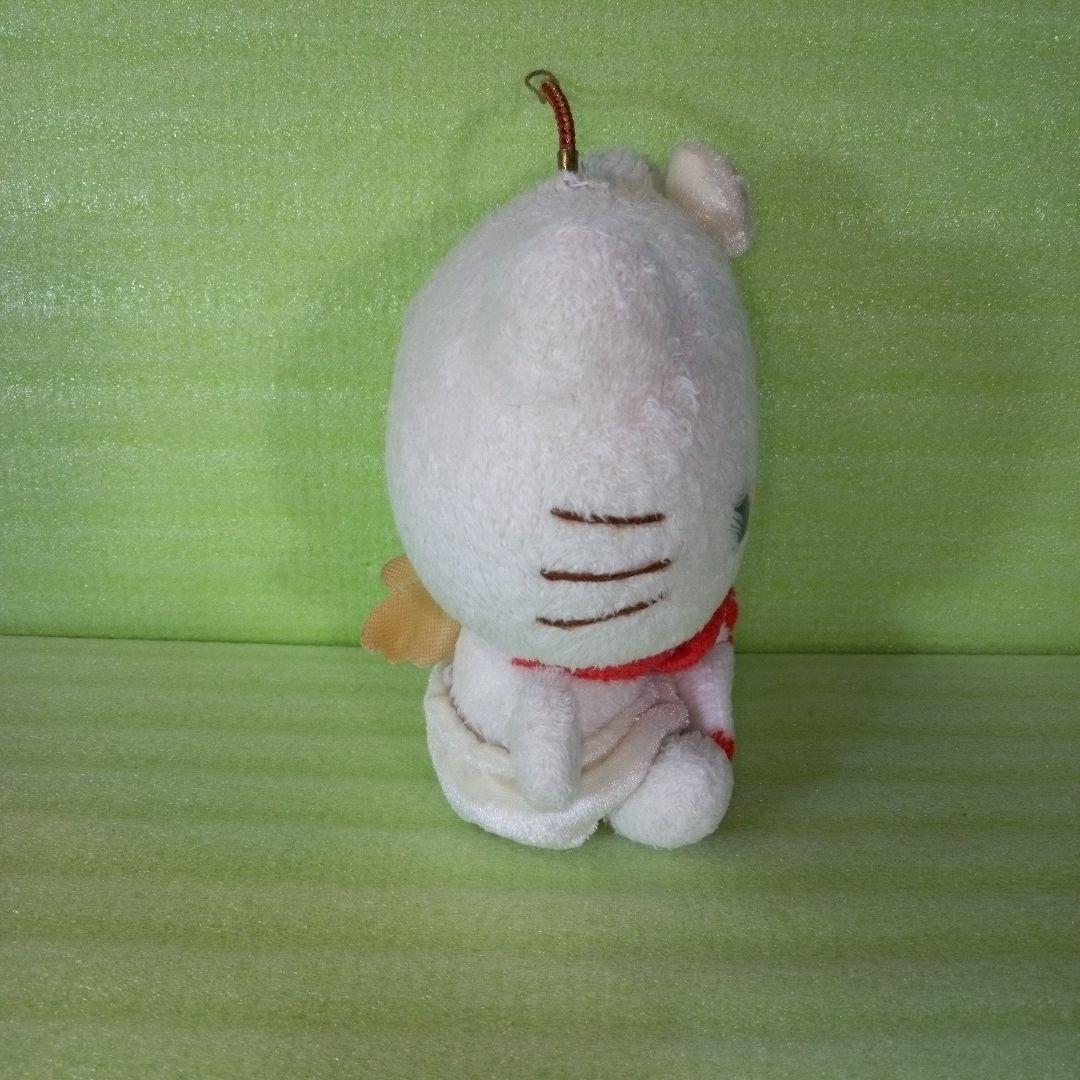 ハローキティ　HELLO KITTY　赤白マフラー　スカーフ　ぬいぐるみ　レア