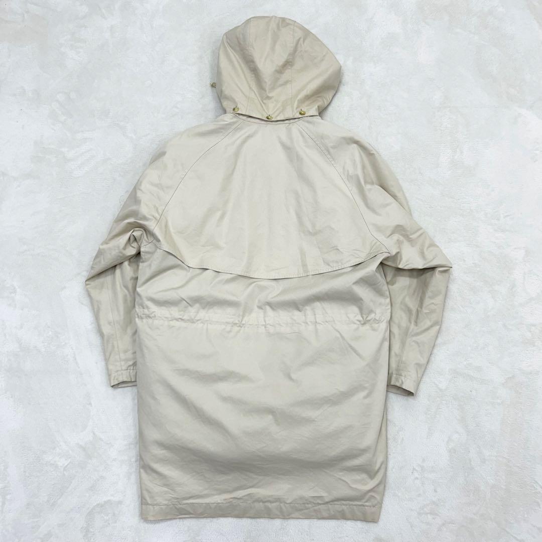 Burberry フード付ダウンライナーコート ノバチェック メンズＬ　ベージュ