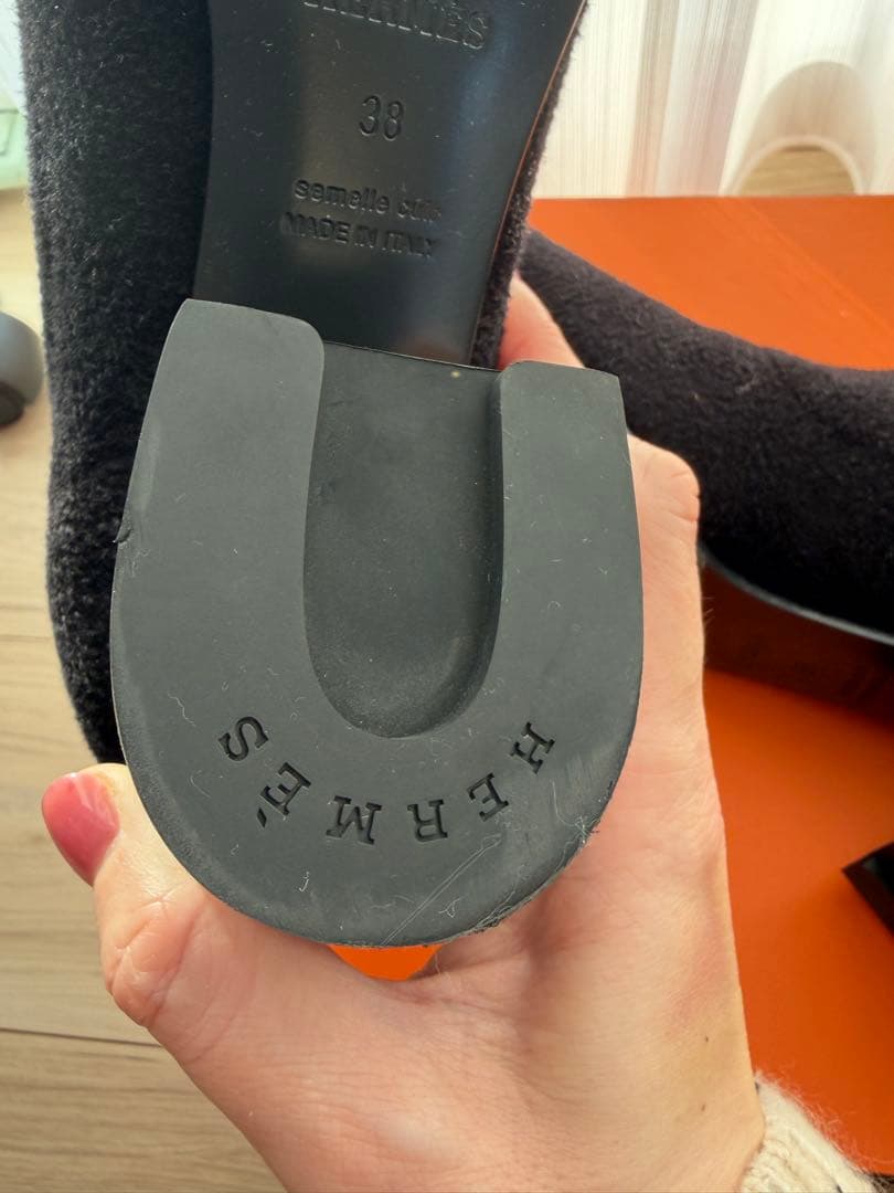 美品❣️HERMES ショートブーツ ヴォルヴェール 60 サイズ38