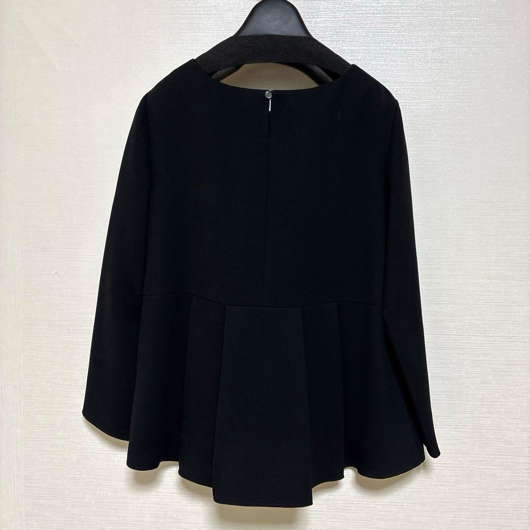 アンタイトル ノーカラーツイードジャケット ブラウス