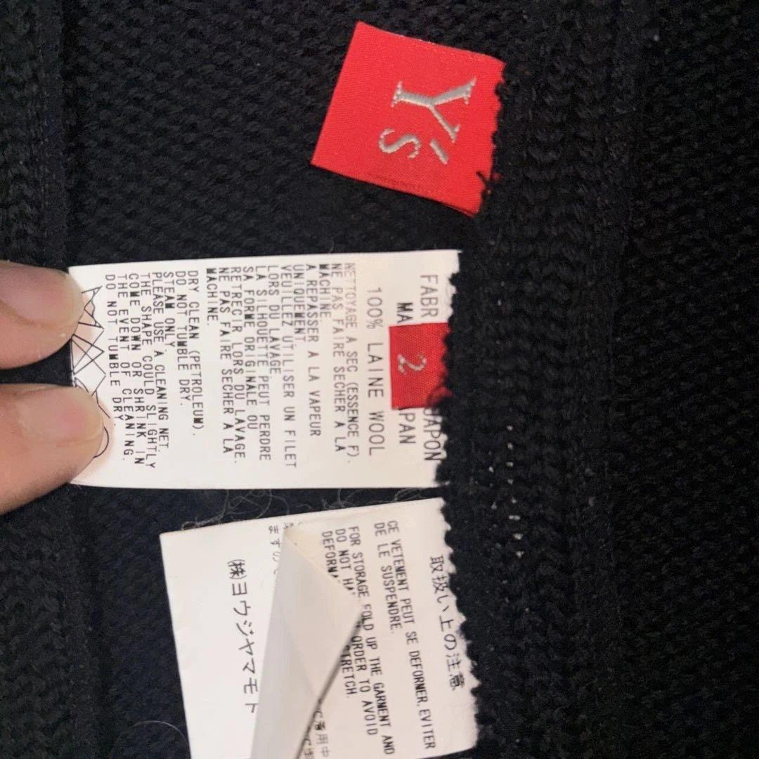 ★ゆゆ★Y's ヨウジヤマモト　ウール100% テーラードジャケット★