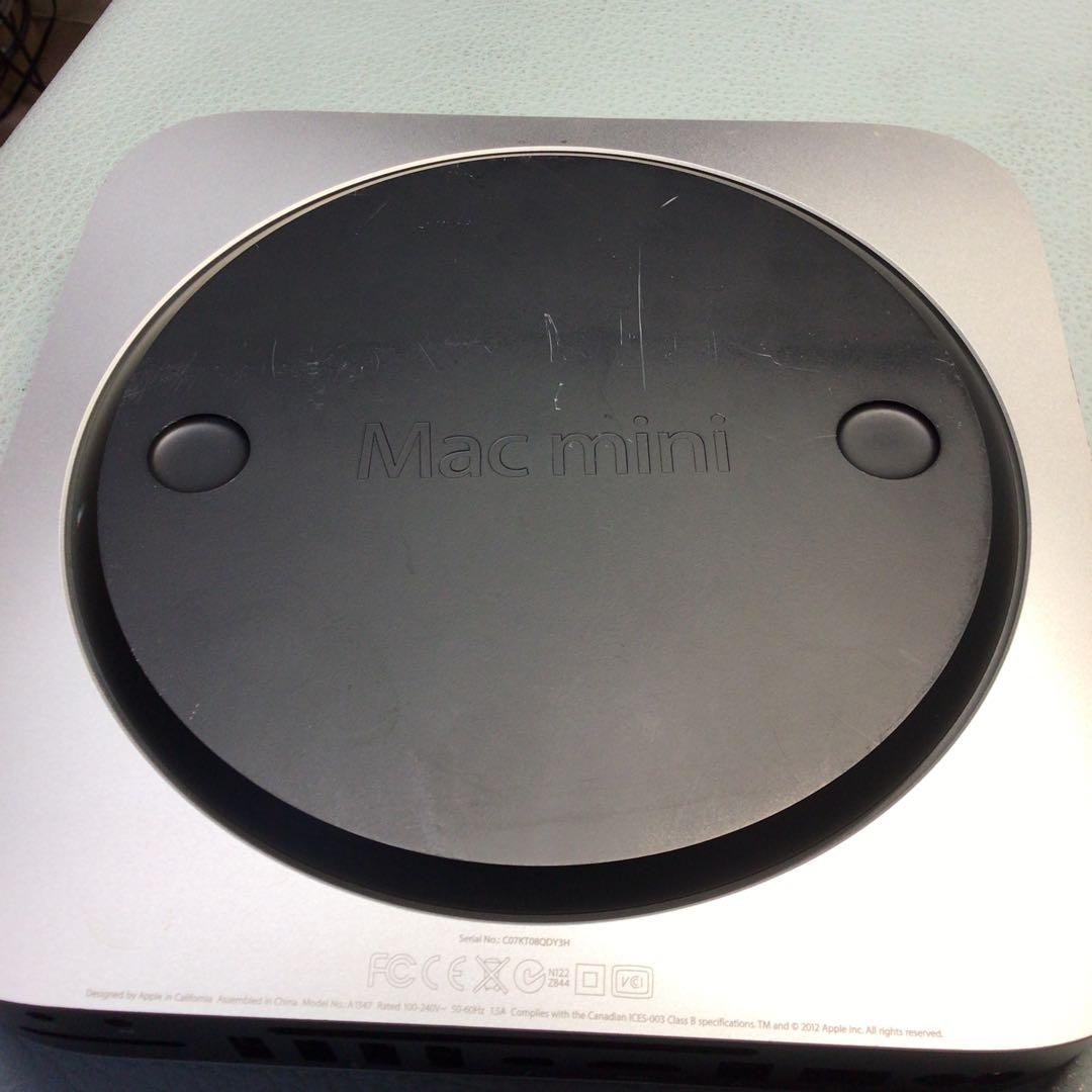 ミニPC Mac mini A1347 16G/ 250G Late 2012