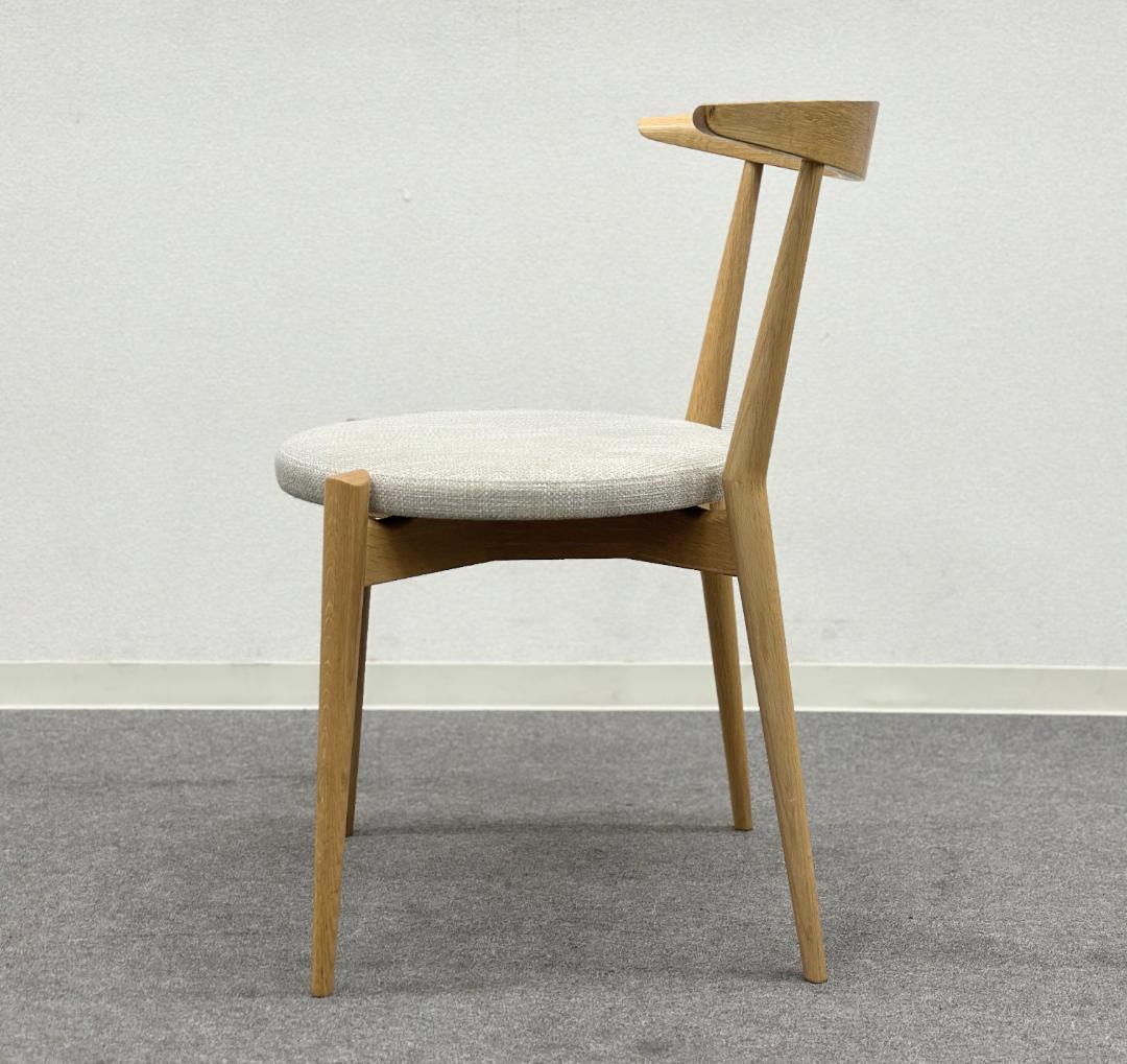 ■日進木工■Forms　ダイニングチェア　2脚セット　飛騨高山　ナチュラル