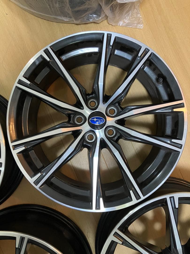 スバル BRZ ZC6 後期 純正ホイール【2本セット②】