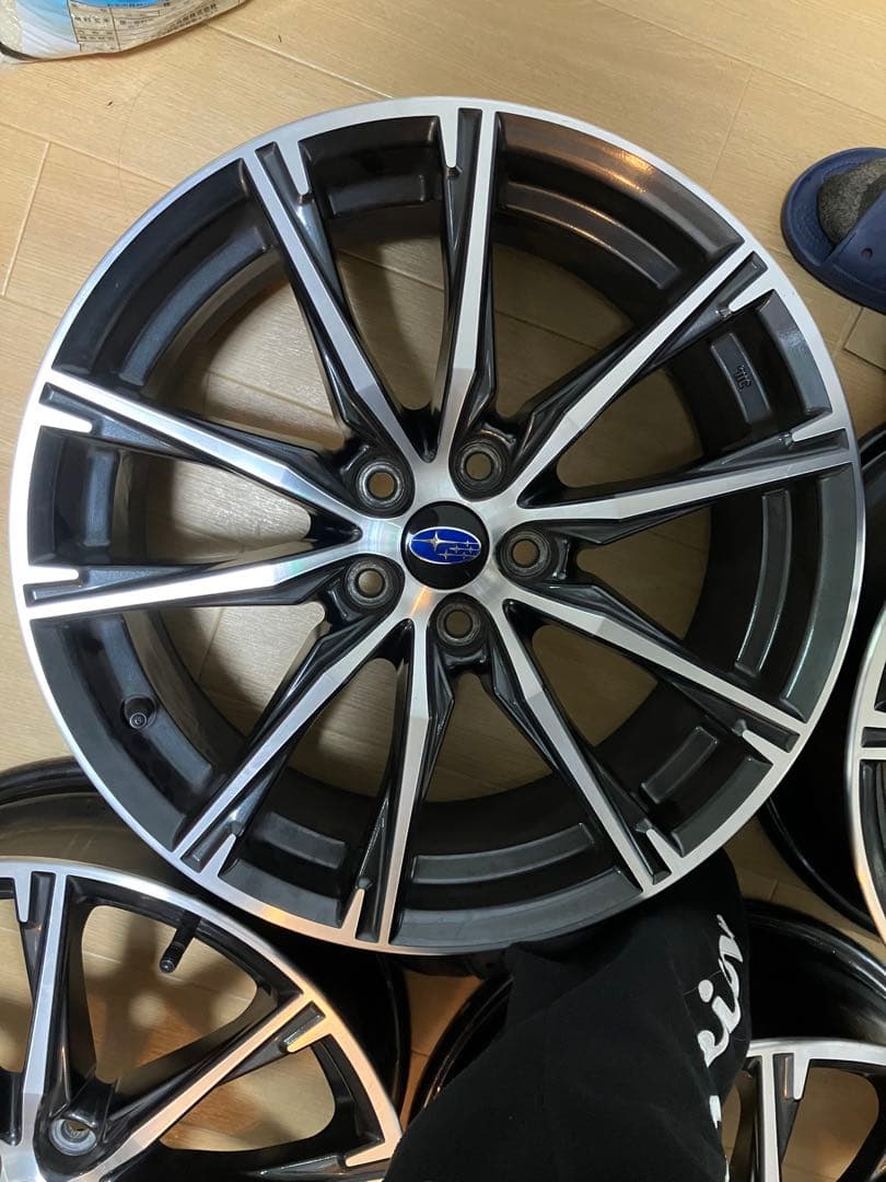 スバル BRZ ZC6 後期 純正ホイール【2本セット②】