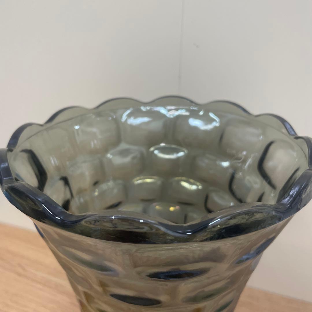 Federal ヴィンテージ フェデラル グラス ベース 花器 花瓶　70’s