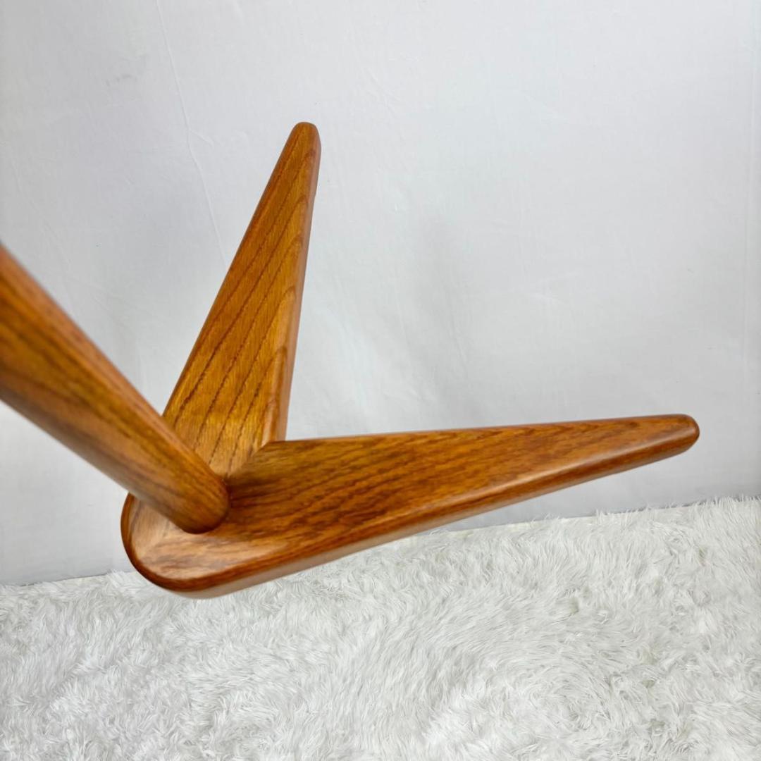 『極美品』POPOLU ポポル サイドテーブル 光製作所 北欧 天然木 オーク材