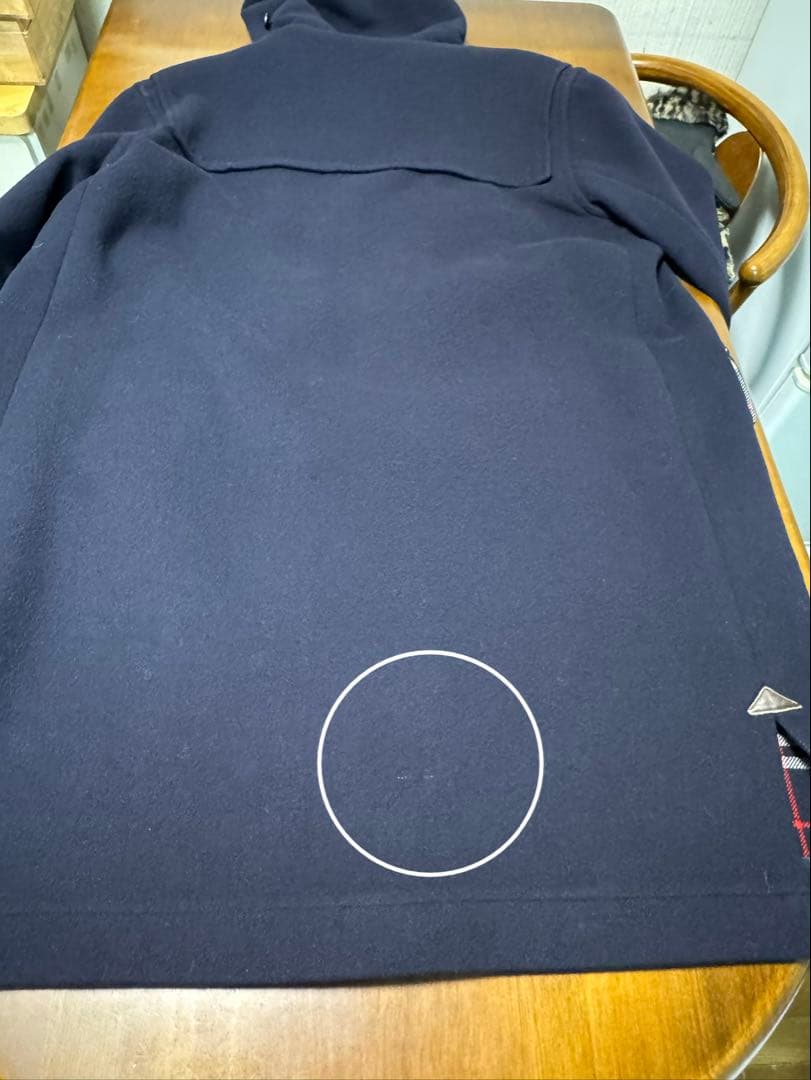 Burberry バーバリー ネイビー ダッフルコートメンズM