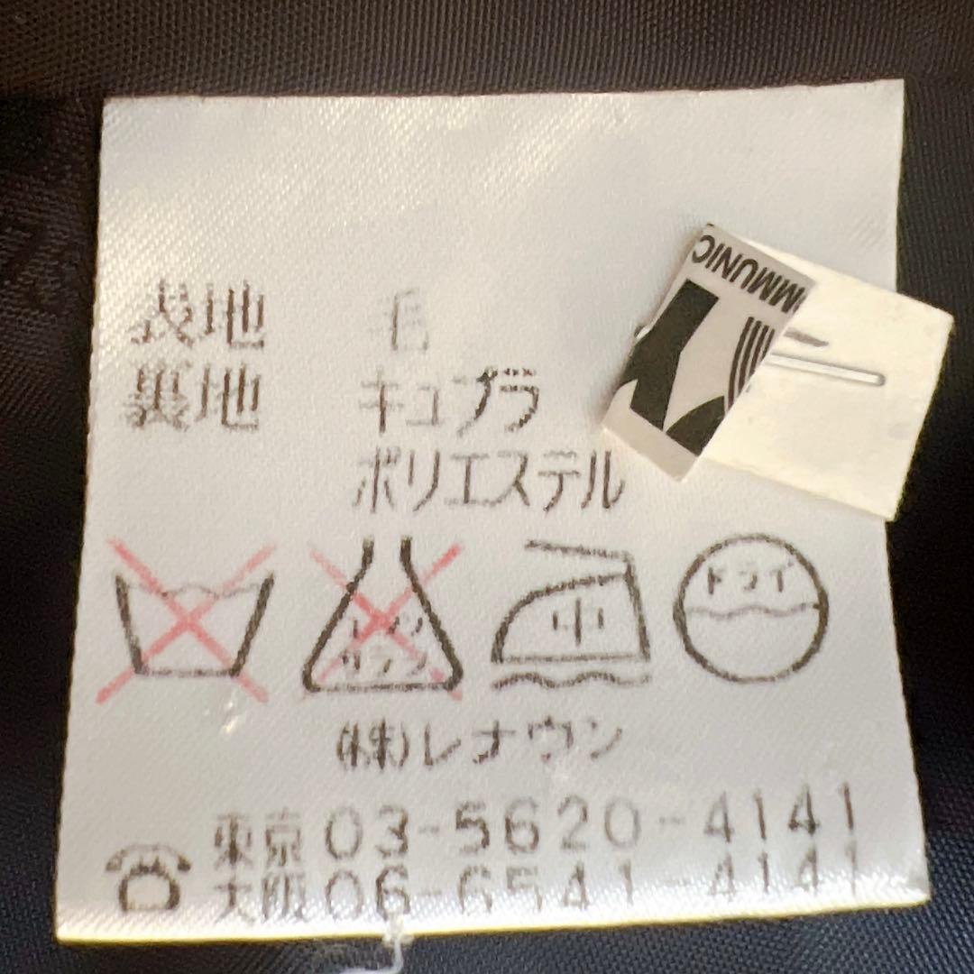 【極美品】アクアスキュータム 紺ブレ 金ボタン ダブルブレスト ジャケット M