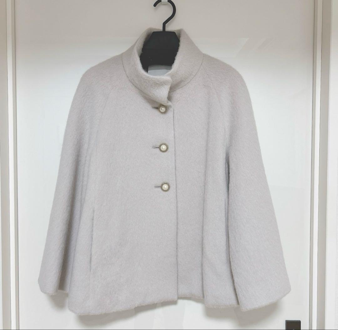 アルアバイル　ルルウィルビー アルパカシャギーショートコート