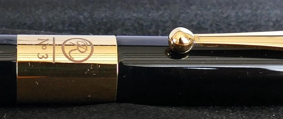 伊東屋 ロメオ ROMEO No.3 ボールペン 太軸 黒