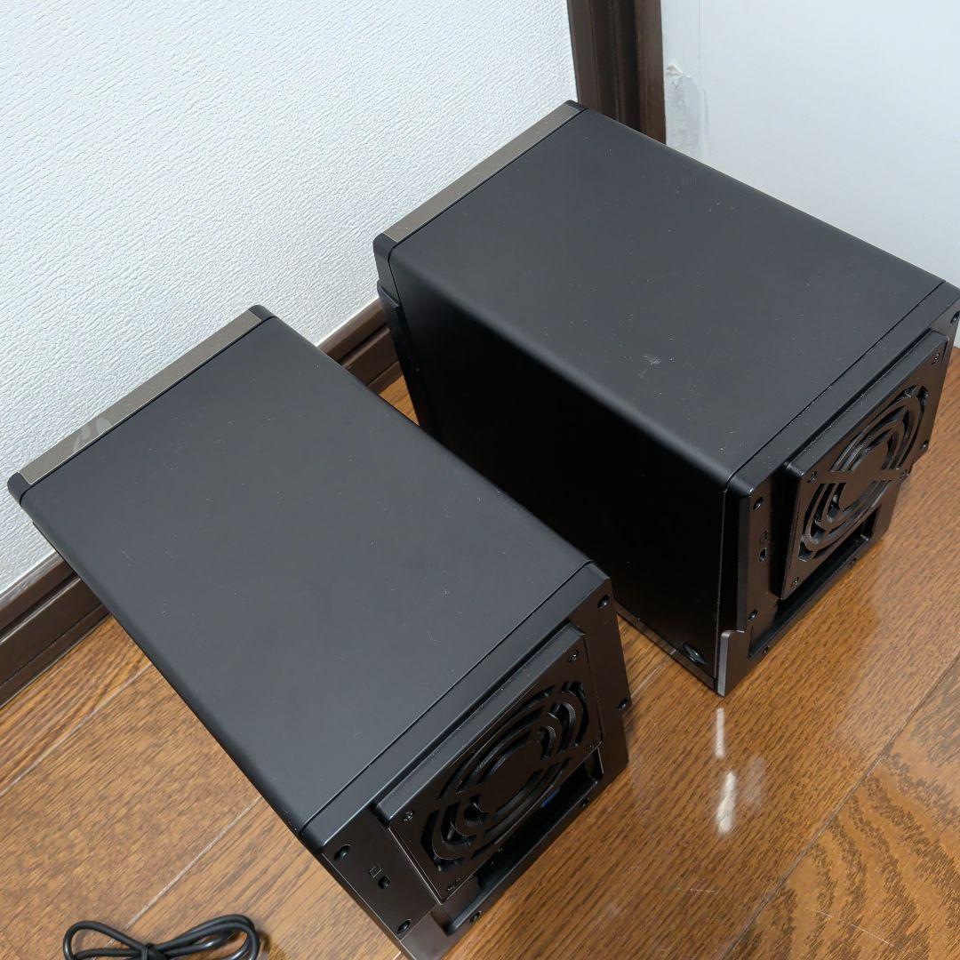 ロジテック 3.5インチHDDケース ガチャベイ 2台セット