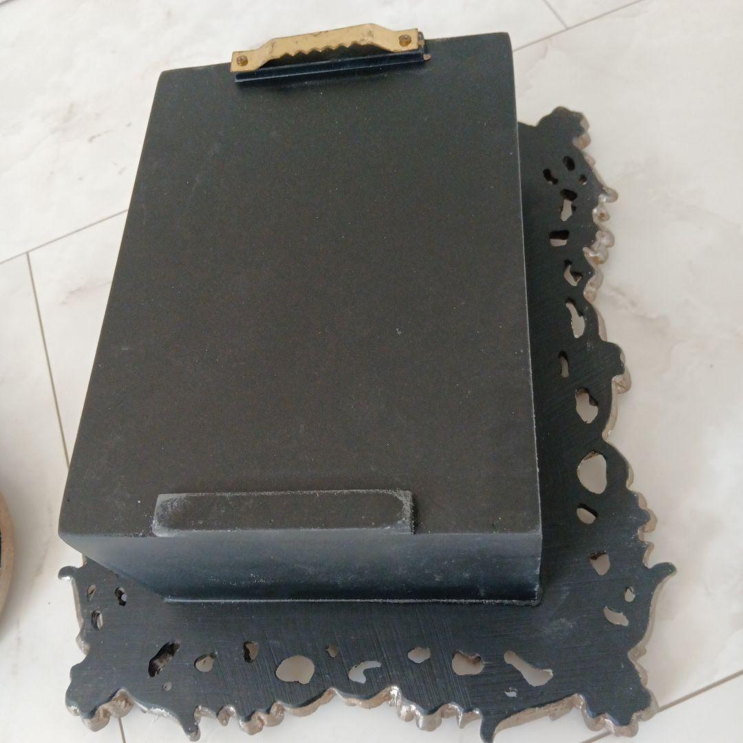 ヴィンテージ風 シルバーゴールドフォトフレームセット