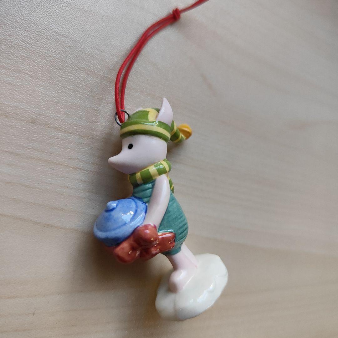 ロイヤルドルトン　クラシックプー　オーナメント　クリスマス　ピグレット