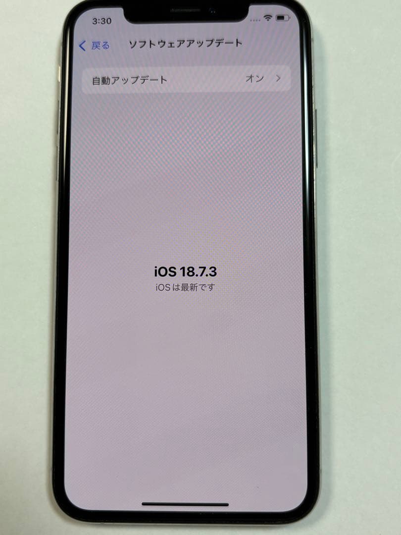 iPhone XS 256GB シルバー　SIMフリー　アップルストア