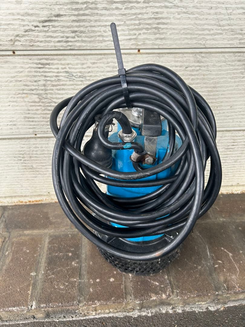 ★ツルミKTV2-22ハイスピンポンプ工事排水用2.2kw 三相200V60hz