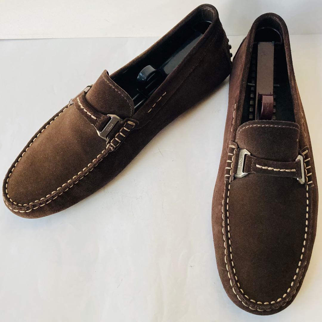 TOD'S トッズ 濃茶 ビットローファー 26.5cm 除菌・消臭済み