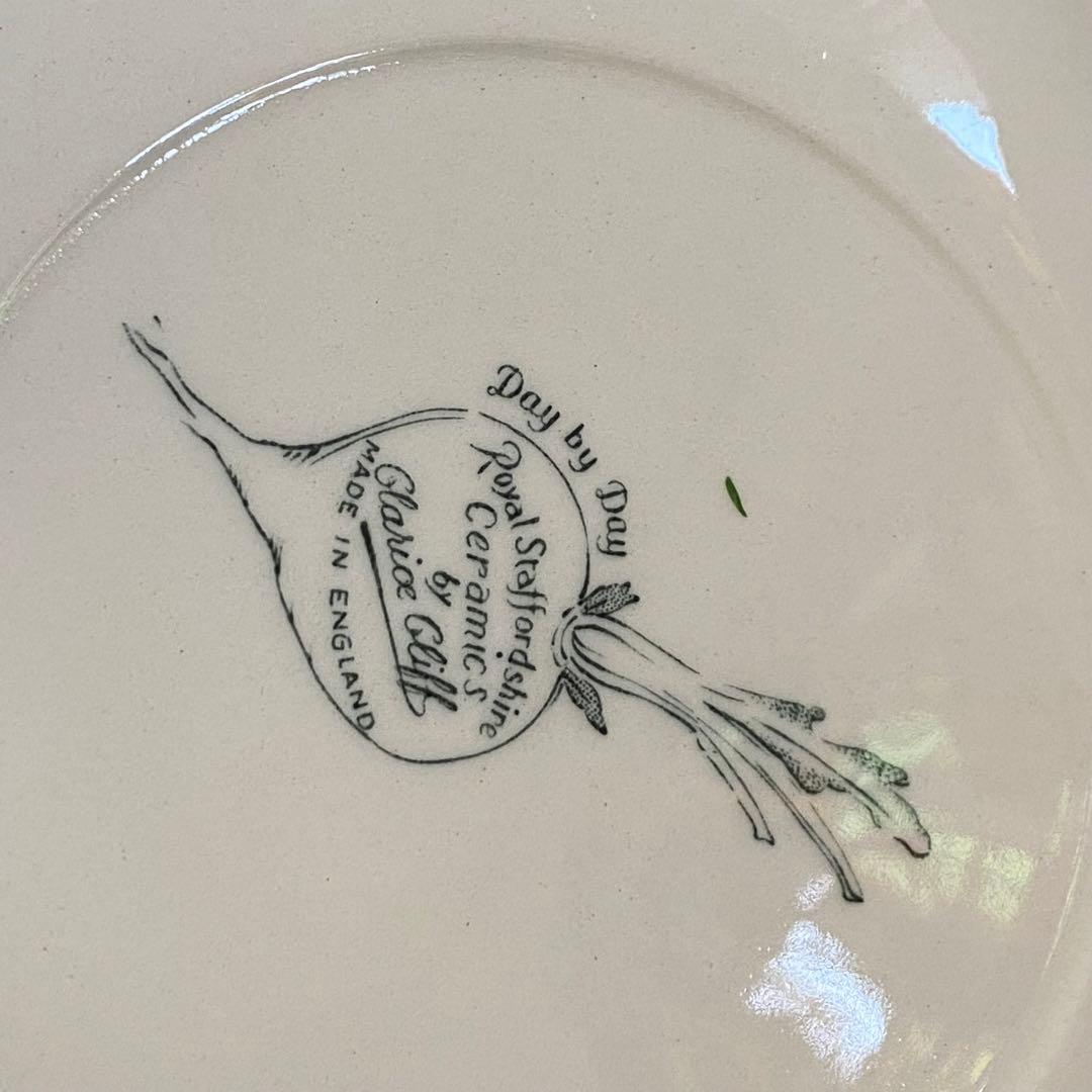 クラリス クリフ　Clarice Cliff　皿 プレート ６枚 イギリス製